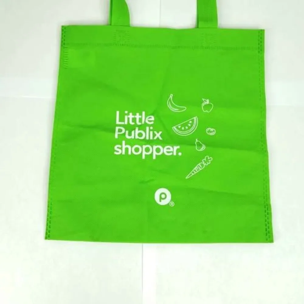 Publix Little Shopper Green Bag Tote Shopping